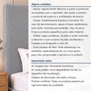 Ver mais imagens de Cabeceira Estofada King 193cm Base Madeira Maciça Loft