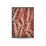 Quadro Red Leaf Stripes - 1