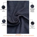 Ver imagem 4 de Tecido Rústico Bouclê Preto Para Poltrona Puff Cabeceira Estofados Decoração T02 Metro - Lyam