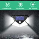 Ver imagem 3 de Luminária Solar Arandela Parede Sensor Presença Luz Led