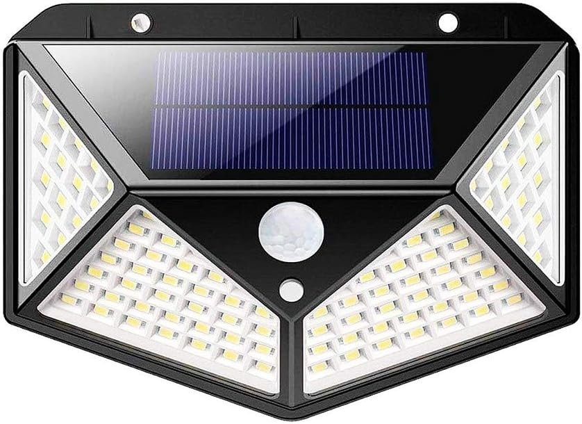 Luminária Solar Arandela Parede Sensor Presença Luz Led - 5