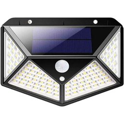 Luminária Solar Arandela Parede Sensor Presença Luz Led - 5