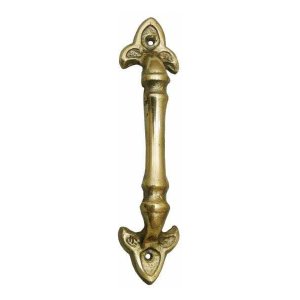 Puxador Em Bronze Colonial Grande Para Portas E Móveis Grandes 18,5 Cm Produto Artesanal