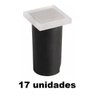 Kit 17 Spot Embutido Piso Quadrado LED 1W 3000K Quente Ip67 Ali62 - 2