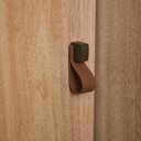 Ver mais imagens de Guarda-Roupa Casal com Espelho 100% MDF 7 Portas 4 Gavetas Nogal/Cinza Gris Yescasa Supremo 266cm