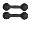 Par de Halter Bola Pintado 5kg Peso Academia Treino Fitness - 2
