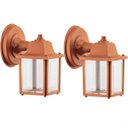Ver imagem 1 de 2 Arandela Vintage Externa Cobre Industrial Jardim Acl97