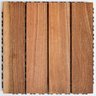 Deck em Placa de Madeira Modular Base Plástica 30cm x 30cm Madersilva - 4