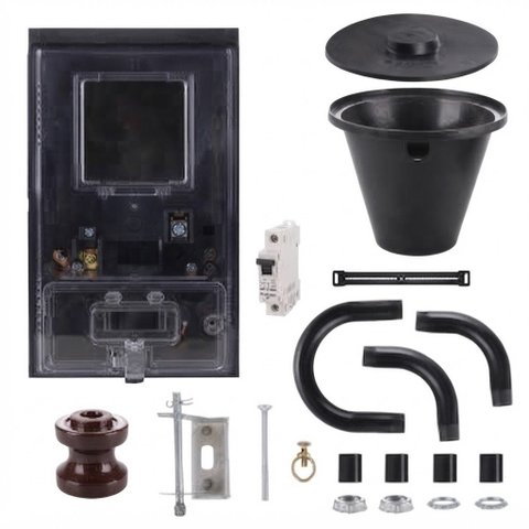Kit Padrao Instala Facil Mono 40A Neoenergia 3/4" (25 mm) - sem Cabos
