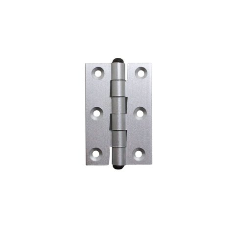 Dobradiça em Alumínio Fosco 64 x 40 mm para Portas 10 Peças