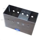 Ver imagem 4 de Kit 4 Porta Guardanapos de Inox para Lanchonetes Confeitarias Restaurantes Mesa Parma Brinox