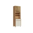 Ver imagem 1 de Módulo Cozinha Nesher Condessa Paneleiro Condessa C/ 4 Portas e 1 Gaveta 70cm Carvalho/cinza-nesher