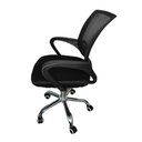 Ver imagem 3 de Cadeira De Escritório Joy Com Base Cromada Prizi - Preta