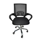 Ver imagem 1 de Cadeira De Escritório Joy Com Base Cromada Prizi - Preta