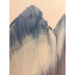 Quadro Decor Silhueta Montanha Azul - 3