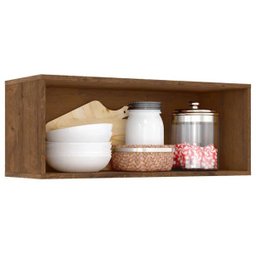 Armário Aéreo Zanzini Color Plus Sob Geladeira 80 cm Branco - 3