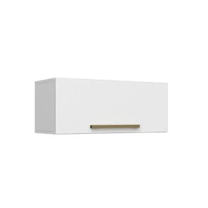 Armário Aéreo Zanzini Color Plus Sob Geladeira 80 cm Branco