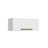 Armário Aéreo Zanzini Color Plus Sob Geladeira 80 cm Branco - 1