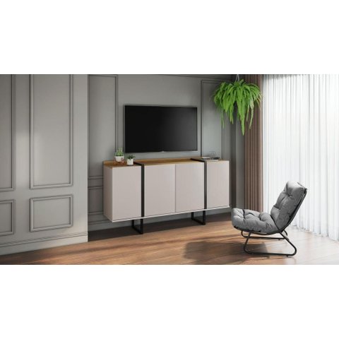 Buffet Jcm Caricia Off White/noronha Jcm Movelaria