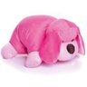 Travesseiro Almofada Infantil Pelúcia Cachorro Pink - 3