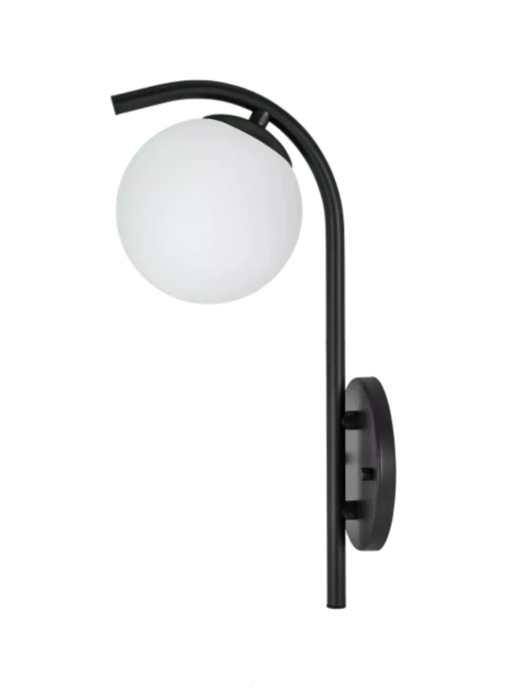 Arandela Winninpeg Metal Vidro Leitoso Fosco 1 Lâmpada G9 Bivolt Tupiara - 1