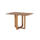 Ver imagem 1 de Mesa de Jantar Quadrada Madeira Maciça - Atlanta-1,20x1,20m - Mg Movelaria