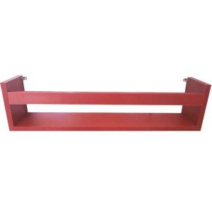 Prateleira 60cm Vermelho para Livro Revista Infantil decorativo mdf