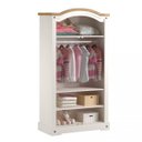 Ver imagem 3 de Guarda-roupa Corona Mexicana 2 Portas Creme/carvalho