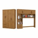 Ver imagem 1 de Guarda-roupa Casal Modulado 4 Portas Hercules 4 Portas 4 Gavetas Carioca Moveis