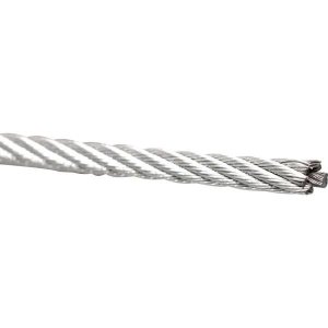 Cabo De Aço Inox Aa 7,94mm 5/16 6x19s Com 100m De Cabo De A