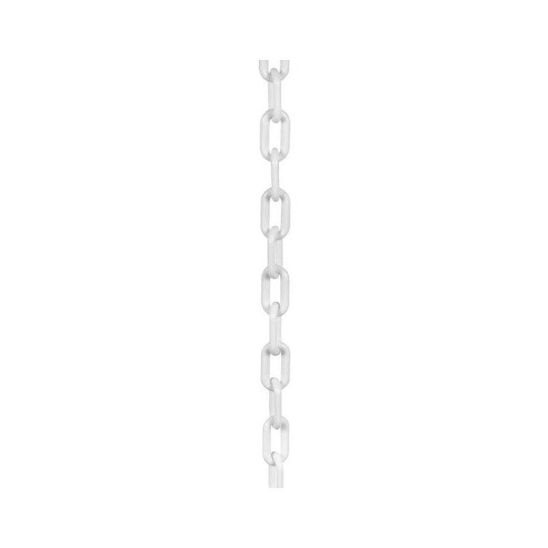 Corrente Plástica 6mm Branca 10 metros - Vonder