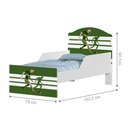 Ver imagem 4 de Cama Infantil Atacante Futebol com Colchão