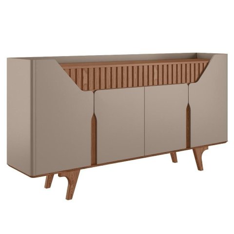 Aparador Buffet Danubio 4 Portas 2 Gavetas MDP-MDF 180cm Fendi Bechara Móveis
