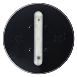 EcoLight Luminária Econômica - Base Preta Transparente - 220V - 1