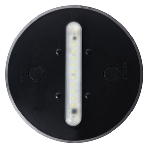 EcoLight Luminária Econômica - Base Preta Transparente - 220V