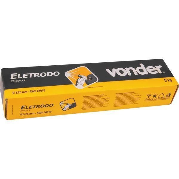 Eletrodo 60.10 3,25mm Caixa com 5,0 kg - Vonder - 3