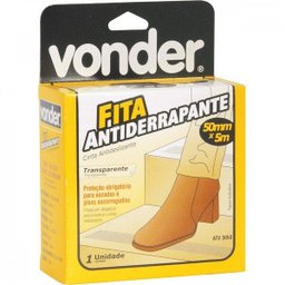 Fita antiderrapante 50 mm x 5 m transparente Vonder - 3