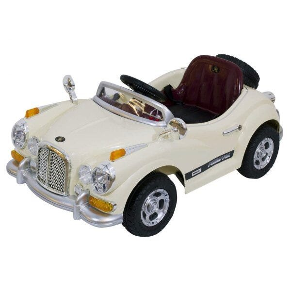 Carro Elétrico Infantil 6V Motorizado Brinquedo Baby Style Rosa