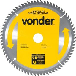 Lamina Serra Circular Vídea 250x30x3,2mm 60 Dentes 5300 Rpm - 2