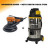 Aspirador de Pó Sh8000 + Lixadeira Roto Orbital Black Stone Stone Hammer - 2