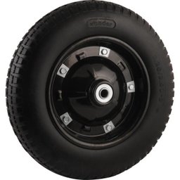 Roda Completa com Pneu Maciço Furo de 3/4" - Vonder - 2