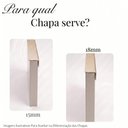 Ver imagem 7 de Kit 20 Puxadores Drop 12,5cm Alumínio Sobrepor para Móveis e Gavetas Champanhe