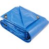 Lona polietileno 6x4m azul 200 micras reforçada Vonder Plus - 1