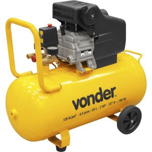 Motocompressor de Ar Mcv 25 25 Litros 127v - Vonder
