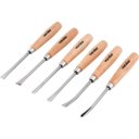 Ver imagem 1 de Jogo formão para escultura aço carbono com 6 peças - Vonder