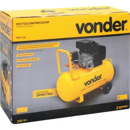 Motocompressor de Ar Mcv 50 50 Litros 220V - Vonder - 2