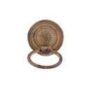 Ver imagem 1 de Puxador Decorativo Metal Formato Argola Bege
