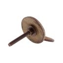 Ver imagem 2 de Puxador Decorativo Metal Formato Argola Bege