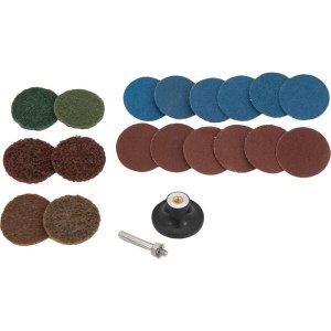 Jogo de Discos de Lixa com Esponja Abrasiva 50Mm 20 Pç Vonder