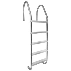 Escada Inox Para Piscina 5 Degraus Abs